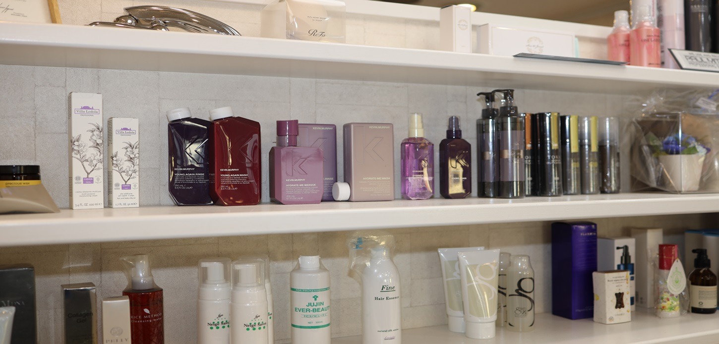 Ryu Brand Hair店内販売商品