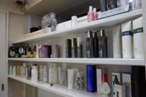 サロン専売品コーナー